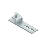 Rácsos tálca rögzítő vízszintes vízszintes 153mm-hossz kapcsos 1-20mm acél GRKH 153 F Niedax